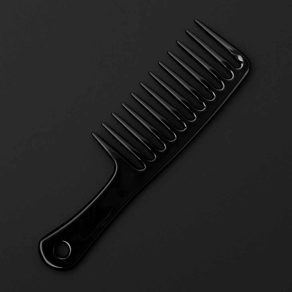 Wide teeth comb